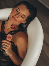 Učitajte sliku u preglednik galerije, Akvarel privremene tetovaže PEONY