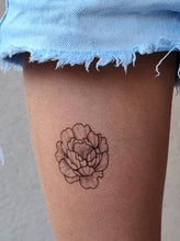 Učitajte sliku u preglednik galerije, Privremene tetovaže DARK PEONY