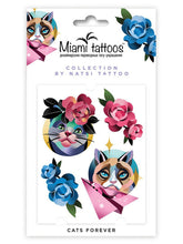 Učitajte sliku u preglednik galerije, Privremene tetovaže CATS FOREVER by Natsi Tattoo