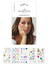 Učitajte sliku u preglednik galerije, Set privremenih tetovaža RAINBOW SMILE