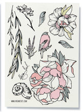 Učitajte sliku u preglednik galerije, Privremene tetovaže GARDEN by Nora Ink
